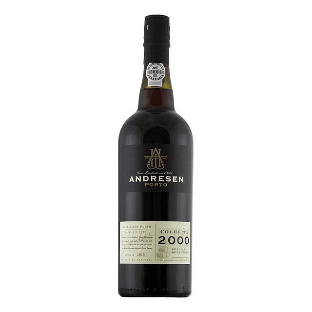 V.PORTO ANDRESEN COLHEITA TAWNY 2000 0,75LT