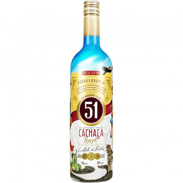 CACHAÇA 51 O,7O LT