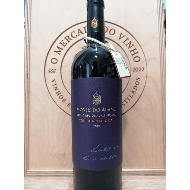 VINHO TINTO T. NACIONAL 2019 MONTE DO ÁLAMO 14%VOL 75CL