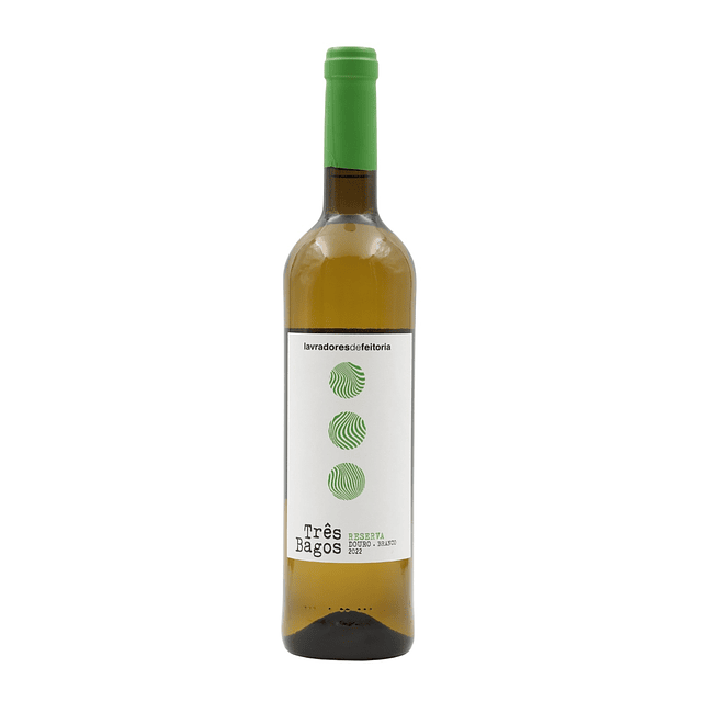 V.BRANCO RESERVA TRÊS BAGOS 2022 13ºVOL 75 CL 