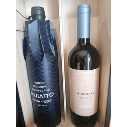 CONJ MINGORRA GRÉS+MULATTO 2X75CL CX MADEIRA 