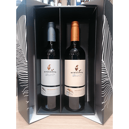CONJ MINGORRA RESERVA TINTO  E RESERVA BRANCO 2X75CL CX CARTONADA