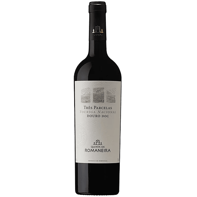 V.TINTO QTA DA ROMANEIRA 3 PARCELAS T.NACIONAL 2020 75CL