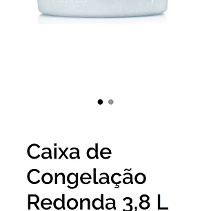Caixa de Congelação Redonda 3.8 L