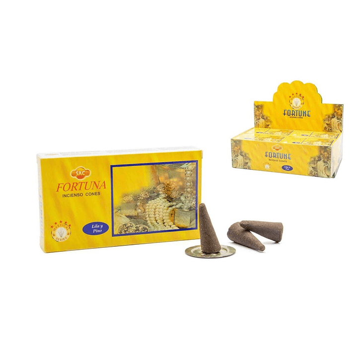 Incenso em cone Buda da Fortuna 1