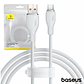 Cabo USB-A Macho P/ USB-C Macho 1.2m 100W Pudding BASEUS - thumbnail 1