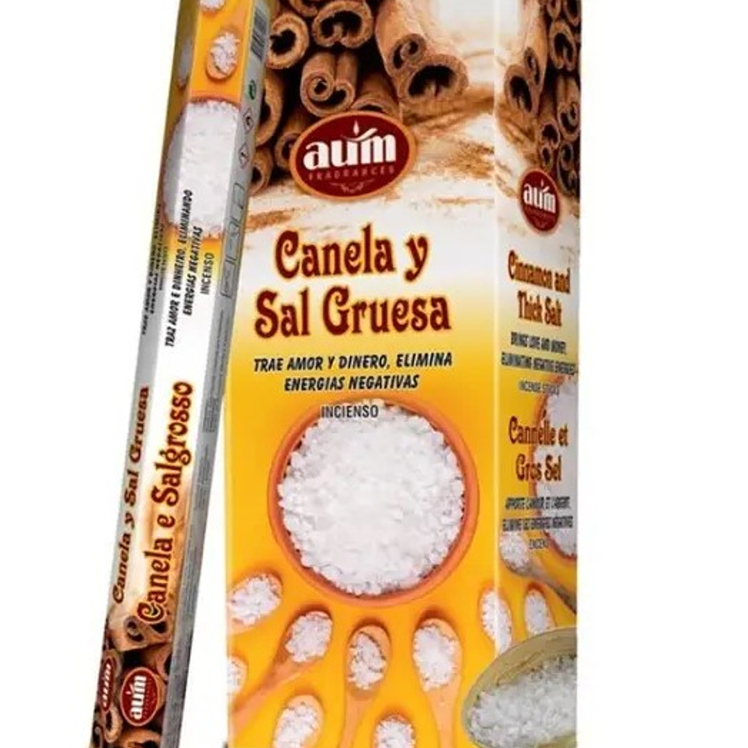 Incenso - Canela e Sal Grosso 1