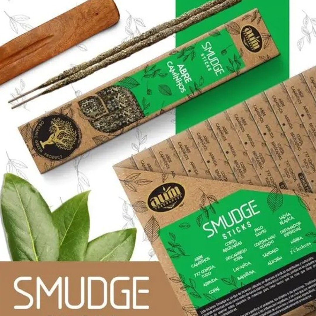 Incenso Orgânico 25g - Abre Caminhos 1