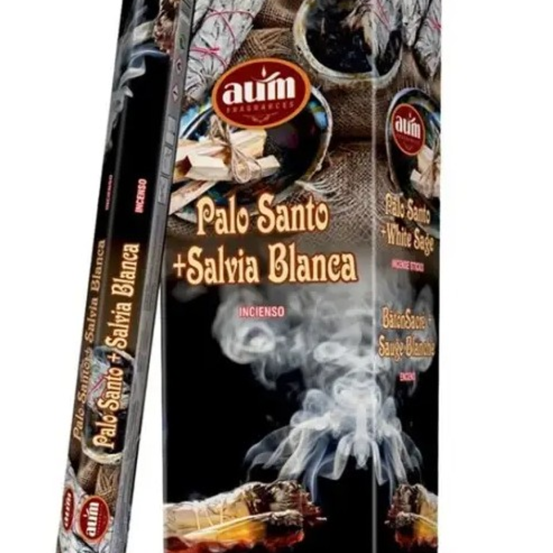 Incenso - Palo Santo & Sálvia Branca 1