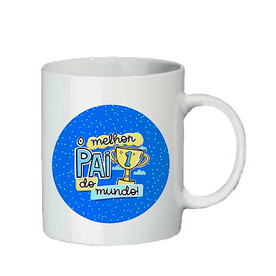 Caneca "o melhor pai do mundo 1"