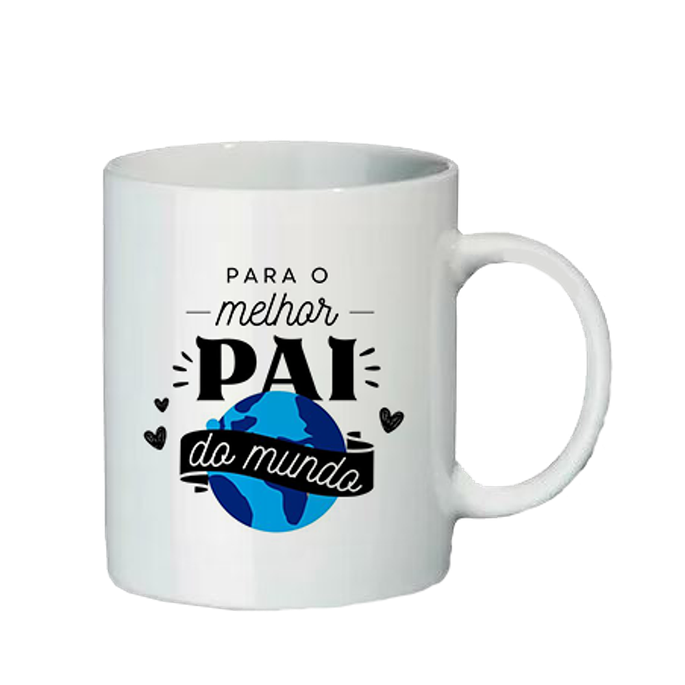 Caneca "Para o melhor pai do mundo"