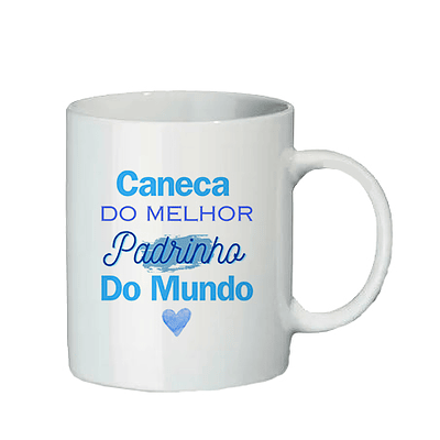 Caneca "Melhor Padrinho"