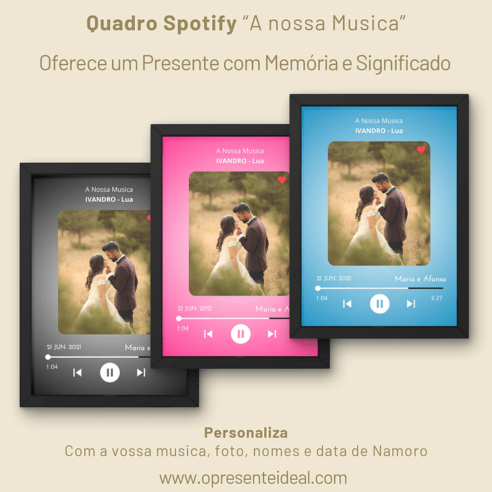 Quadro Spotify 