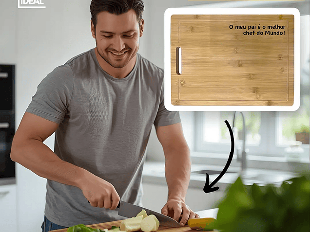 Presentes Personalizados para Quem Gosta de Cozinhar: Tábuas de Corte e Aventais – A Escolha Perfeita para Este Natal