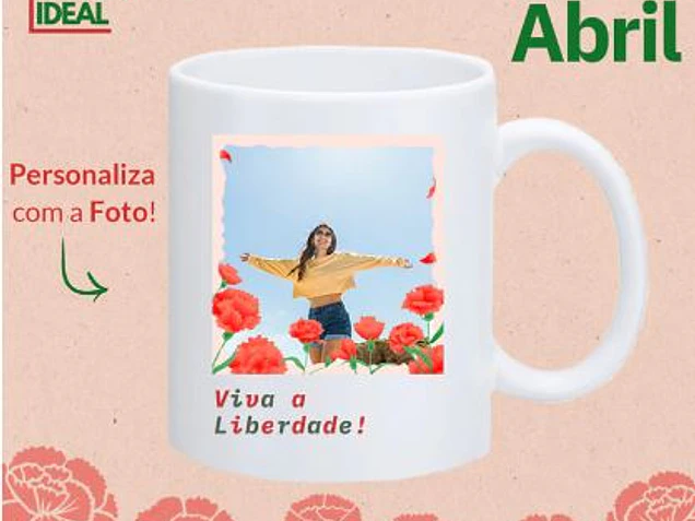 Canecas Personalizadas do 25 de Abril: Celebra a Liberdade com Uma Recordação Única 🌹