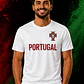 T-Shirt Portugal Personalizável com Nome e Número - Thumbnail 4