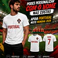 T-Shirt Portugal Personalizável com Nome e Número - Thumbnail 2