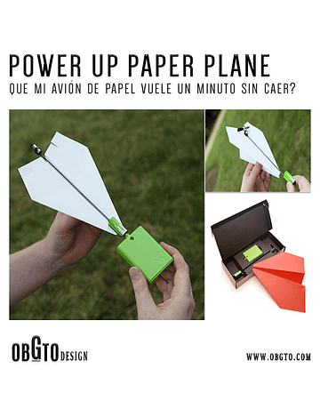 Power Paper Air Plane