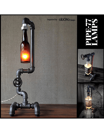 Pipe 77 Lamps "Edison & Pipes"