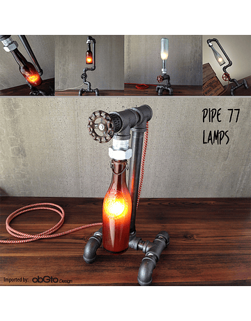 Pipe 77 Lamps "Edison & Pipes"