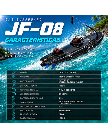GAS JET SURFBOARD VENTA