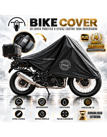 BIKE COVER PLUS  VERSION: Alto Cilindre