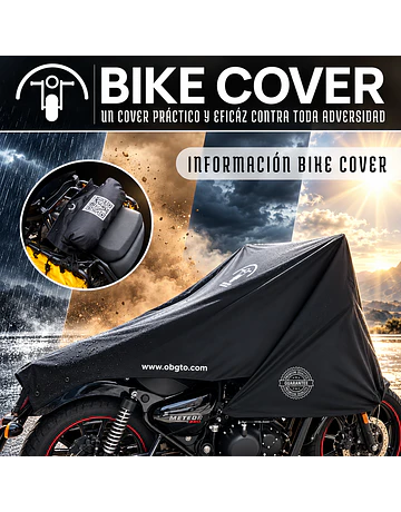BIKE COVER SIVER  VERSION: Bajo Cilindre