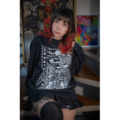 Poleron Polo Acid Street Upitart en Serigrafia