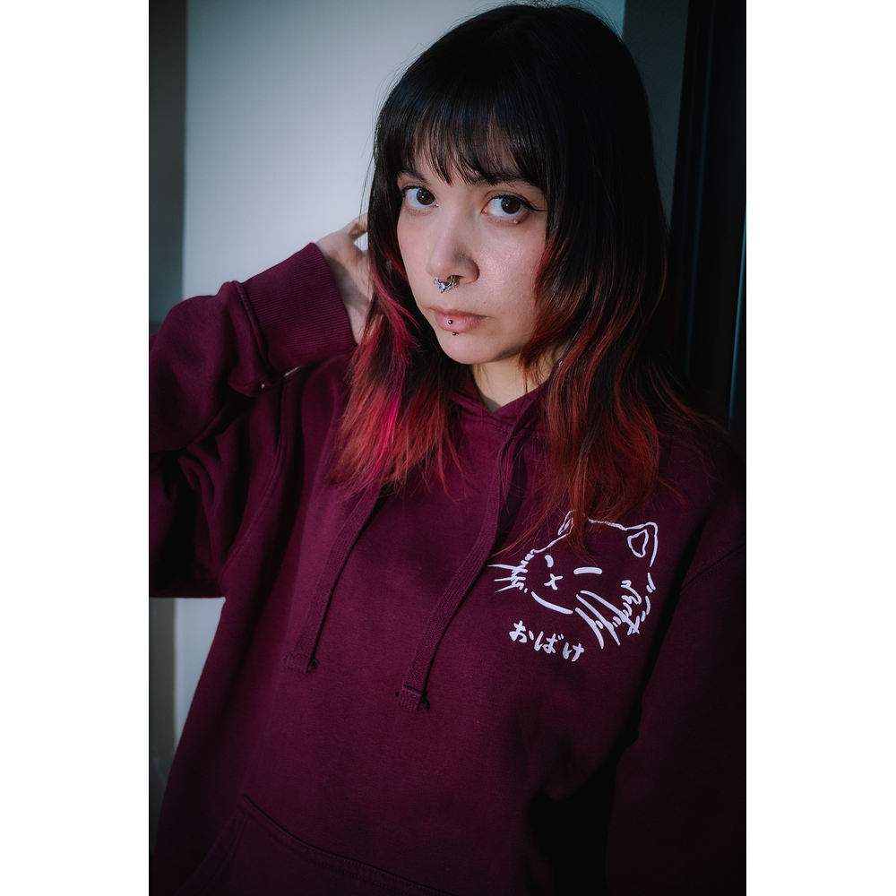 Poleron Canguro color Burdeo Diseño SNES