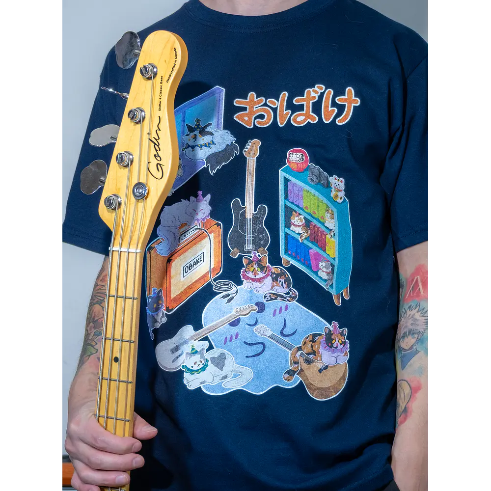 Polera Azul Marino Bass