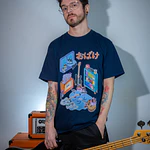 Polera Azul Marino Bass