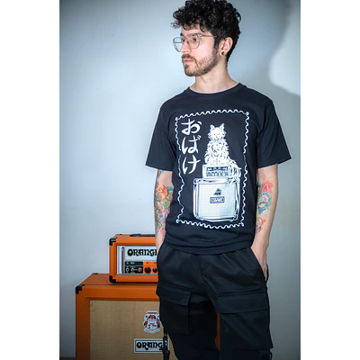 Polera Gato Amplificador Serigrafia