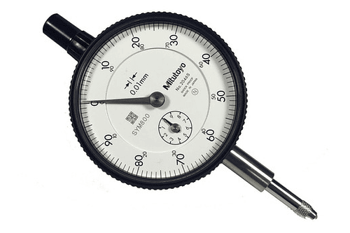 Reloj Comparador Mitutoyo 2046s 10mm X 0.01mm Japones