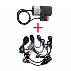 Scanner Autos Y Camiones Sistemas Delphi + 8 Conectores 1