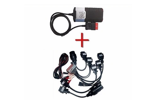 Scanner Autos Y Camiones Sistemas Delphi + 8 Conectores