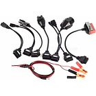 Scanner Autos Y Camiones Sistemas Delphi + 8 Conectores 3