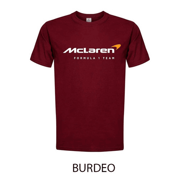 Polera Manga Corta Mclaren Estampada 1