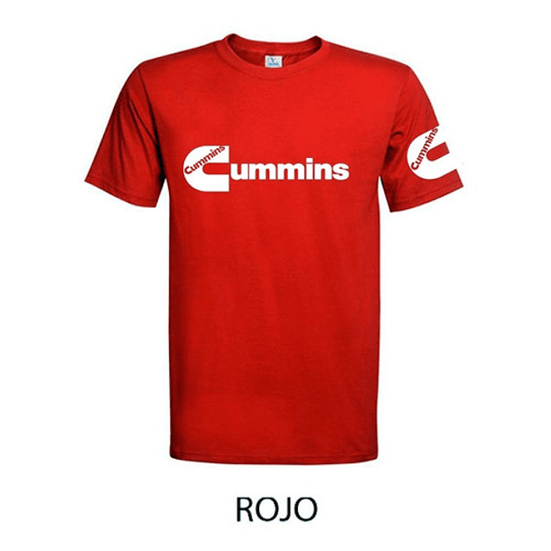 Polera Manga Corta Cummins Estampada 5