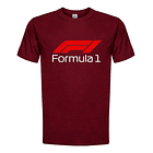 Polera Manga Corta Formula 1 F1 Estampada 3