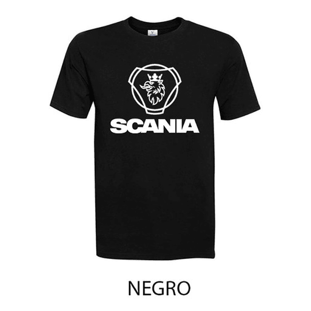 Polera Manga Corta Scania Estampada 3