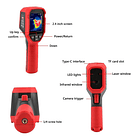 Camara Termografica Uni-t Uti120s Ip54 Recargable Original 6