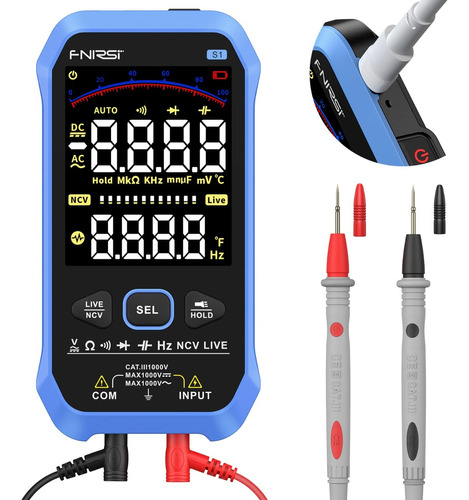 Multimetro Digital Automatico Fnirsi S1