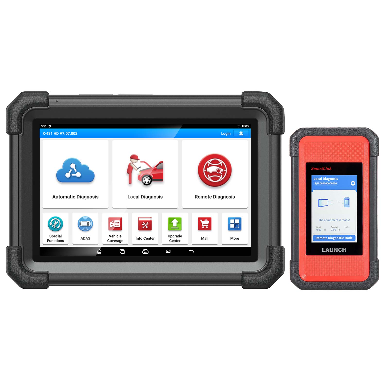 Scanner Launch X431 V+ Smartlink HD