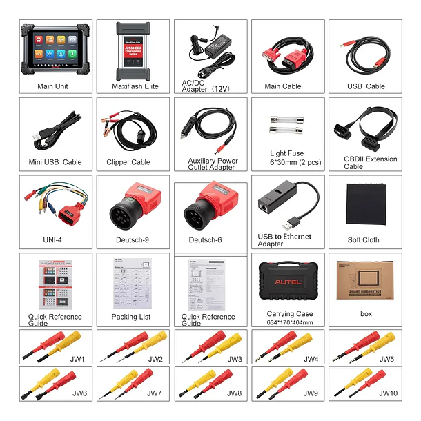 Scanner Camiones Hd Autel Maxisys Ms908cv Ii Original 3