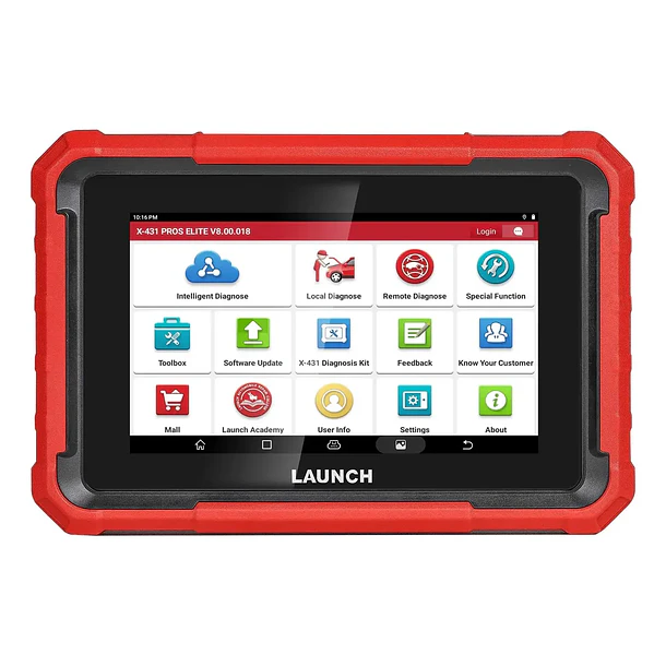 Scanner Launch X431 Pros Elite Bidireccional Can Fd Doip Dpf 1