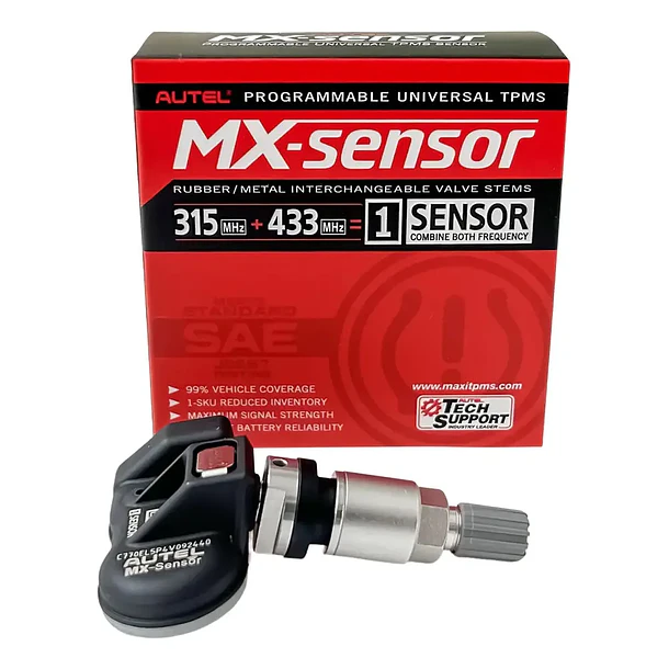 Sensor Tpms Mx-sensor E Metal Programable Autel 315/433mhz 2