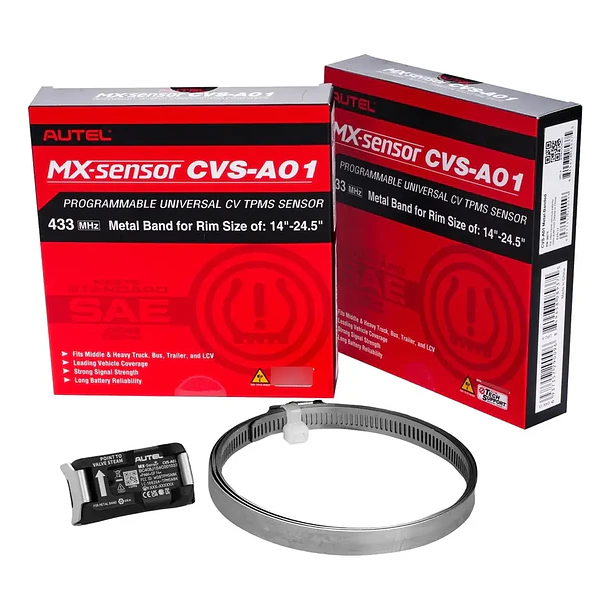Sensor Mxsensor Cvs-a01 Tpms Autel 433 Mhz Pesados