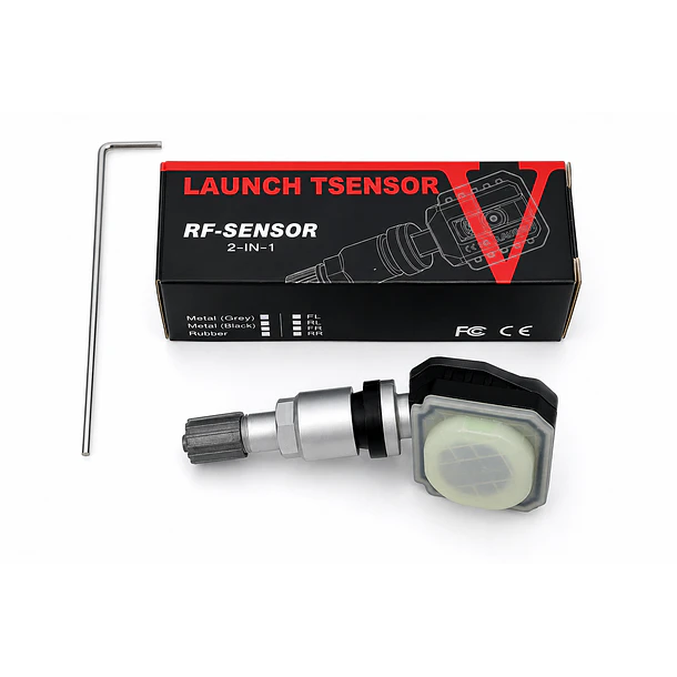 Sensor Rf Rubber Presion Neumaticos Tpms Launch 315/433mhz 2