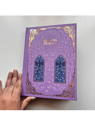 READING JOURNAL ED. FANTASÍA DELUXE LILA