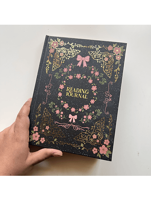READING JOURNAL ED. ROMANCE DELUXE NEGRO